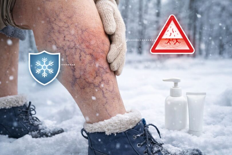 تاثیر سرما بر واریس