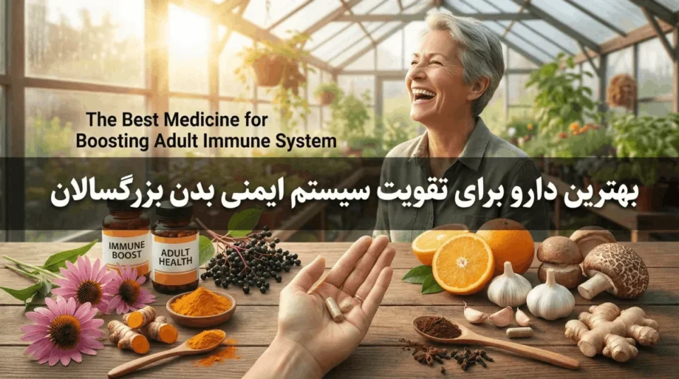 بهترین دارو برای تقویت سیستم ایمنی بدن بزرگسالان